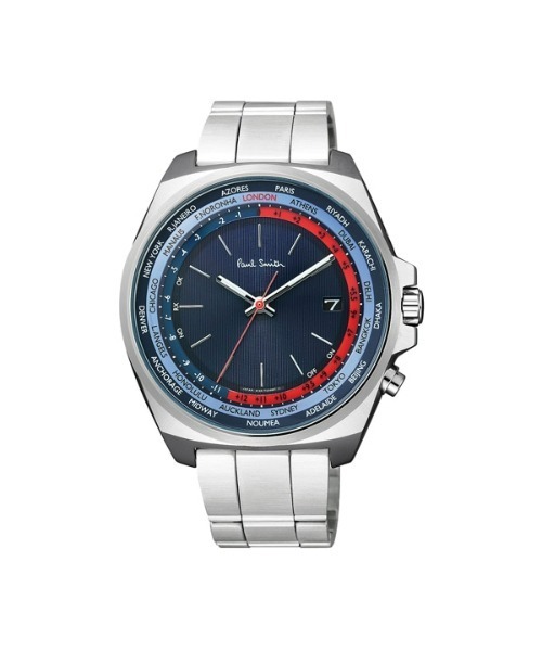 Kl5 211 71 ポールスミス Paul Time Tt World Time World Eyes Closed メンズ アナログ腕時計 Tic Smith Tt Tac チックタック のファッション