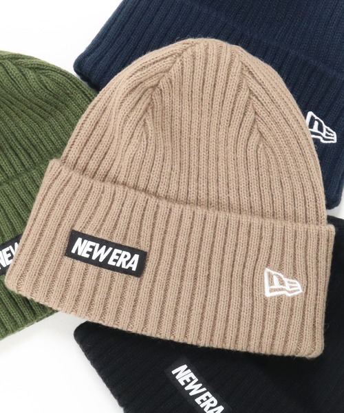 NEW ERA（ニューエラ）の「ニューエラ ミリタリー ニット（ニットキャップ/ビーニー・メンズ・ブラック/ベージュ/ネイビー/カーキ・FREE）」の3枚目の写真