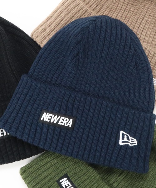 NEW ERA（ニューエラ）の「ニューエラ ミリタリー ニット（ニットキャップ/ビーニー・メンズ・ブラック/ベージュ/ネイビー/カーキ・FREE）」の4枚目の写真