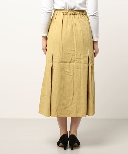 ehka sopo(エヘカソポ)の「タックマーメイドスカート(スカート・レディース・イエロー/グリーン/ブラック・フリ-)」の5枚目の写真