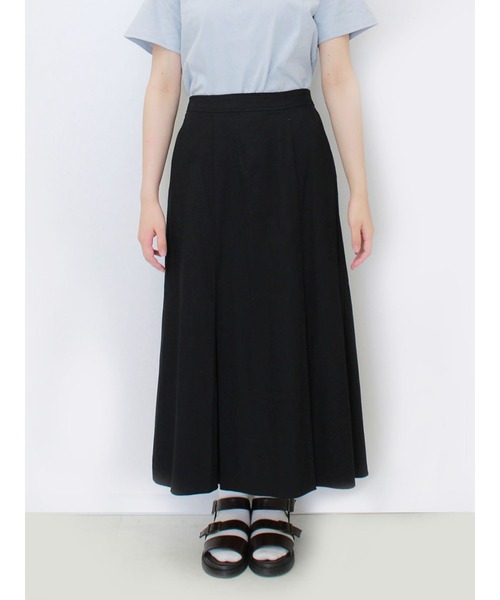 ehka sopo(エヘカソポ)の「タックマーメイドスカート(スカート・レディース・イエロー/グリーン/ブラック・フリ-)」の1枚目の写真