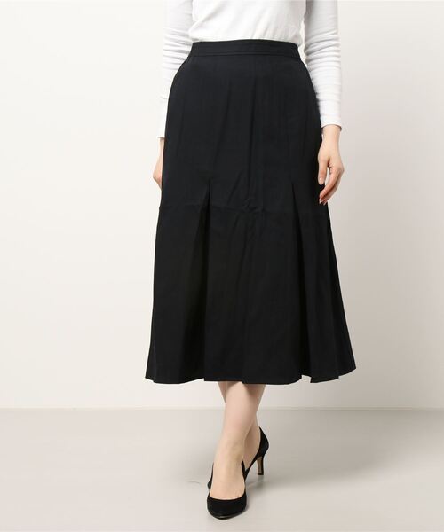 ehka sopo(エヘカソポ)の「タックマーメイドスカート(スカート・レディース・イエロー/グリーン/ブラック・フリ-)」の7枚目の写真