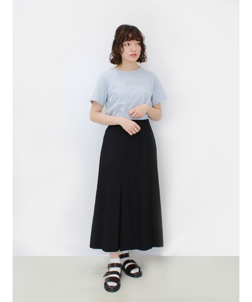 ehka sopo(エヘカソポ)の「タックマーメイドスカート(スカート・レディース・イエロー/グリーン/ブラック・フリ-)」の8枚目の写真