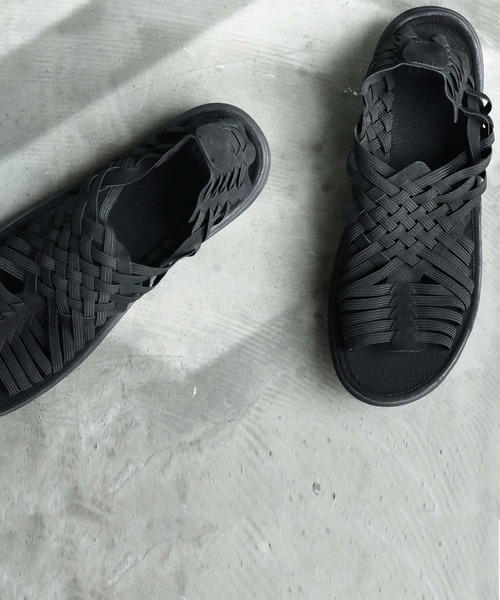 antiqua（アンティカ）の「スポサン（サンダル・レディース・ブラック・36/38/40/42/44/46）」の22枚目の写真