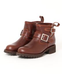 vansonエンジニアブーツ ブラウン バックル付き エンジニアブーツ （ダークブラウン） -YOSUKE U・S・A