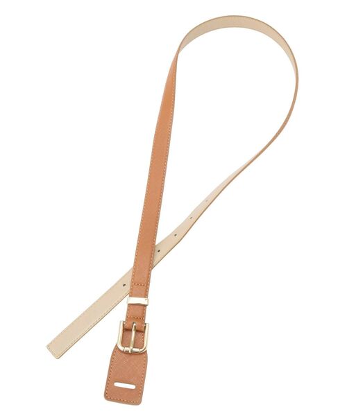 dazzlin（ダズリン）の「バックルミドルベルト（ベルト・レディース・ブラック/ベージュ/キャメル・FREE）」の6枚目の写真