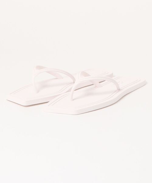 ADAM ET ROPE'(アダムエロペ)の「【CARLOTHA RAY】shoes(サンダル・レディース・ホワイト/イエロー/ブラック・35/37)」の1枚目の写真