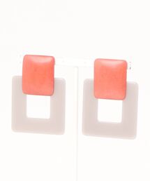 baebae | 【baebae】Clear Sqyare Earring(CLIP)(イヤリング)