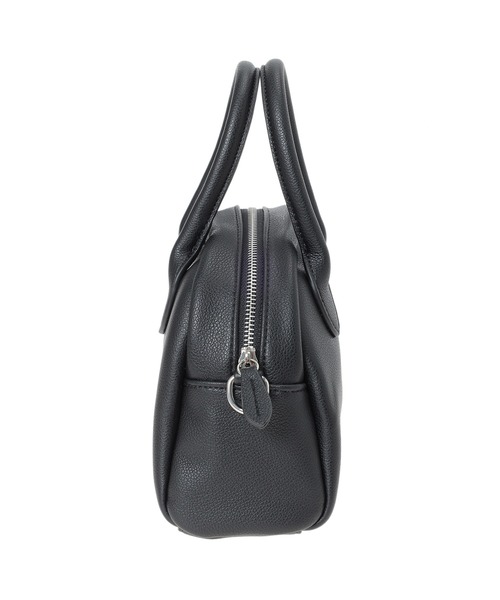 EDITA  エディータ フェイクレザー　ボストンバッグ 2way EDITA. ボストンバッグ Half moon boston bag ハーフムーン