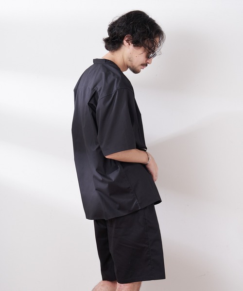 CIAOPANIC TYPY（チャオパニックティピー）の「【ZOZOTOWN限定】【セットアップ】タイプライターバンドカラーシャツ+バギーショーツ（セットアップ・メンズ・ブラウン/ブラック/ベージュ系その他・L/M）」の20枚目の写真