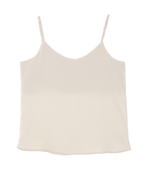 fifth（フィフス）の「マットサテンキャミソール（キャミソール・レディース・グリーン/アイボリー・MEDIUM）」の6枚目の写真