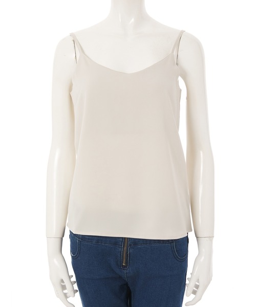 fifth（フィフス）の「マットサテンキャミソール（キャミソール・レディース・グリーン/アイボリー・MEDIUM）」の7枚目の写真