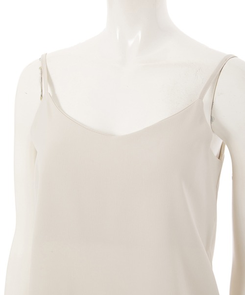 fifth（フィフス）の「マットサテンキャミソール（キャミソール・レディース・グリーン/アイボリー・MEDIUM）」の10枚目の写真