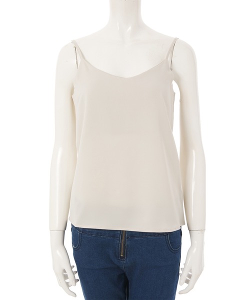 fifth（フィフス）の「マットサテンキャミソール（キャミソール・レディース・グリーン/アイボリー・MEDIUM）」の13枚目の写真