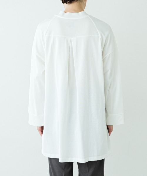 Lui's（ルイス）の「ウルティマスクエアテールカットソー（Tシャツ/カットソー・メンズ・ブラック/ワインレッド/ホワイト/オリーブ/チャコールグレー・FREE）」の19枚目の写真