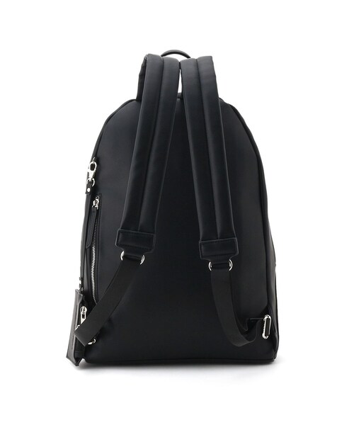 BASECONTROL（ベースコントロール）の「◆【WEB限定】PUレザー リュック バックパック（バックパック/リュック・レディース・グレー/ブラック系8・99）」の4枚目の写真