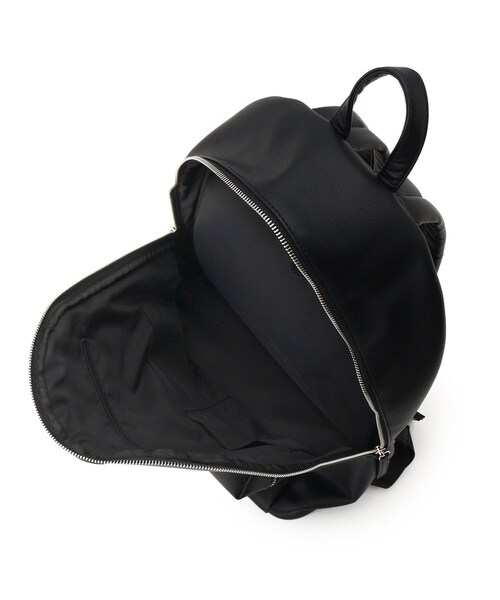 BASECONTROL（ベースコントロール）の「◆【WEB限定】PUレザー リュック バックパック（バックパック/リュック・レディース・グレー/ブラック系8・99）」の10枚目の写真