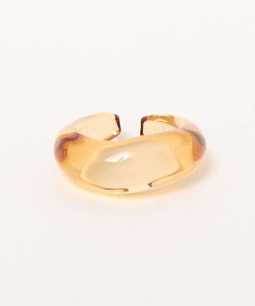 tone（トーン）の「【ECRu.】ニュアンス　クリアリング（リング・レディース・パープル/ブラウン/クリア/ブルー・SMALL/MEDIUM）」の18枚目の写真