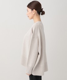 Curensology セミウーステッドクルーネックニットプルオーバー Curensology（カレンソロジー）の「Curensology(カレンソロジー)/セミ