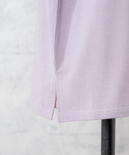 Rewde(ルゥデ)の「袖プリーツボリュームスリーブプルオーバー(1R15-08195)(Tシャツ/カットソー・レディース・ホワイト/ブラック/スモークピンク・M)」の18枚目の写真