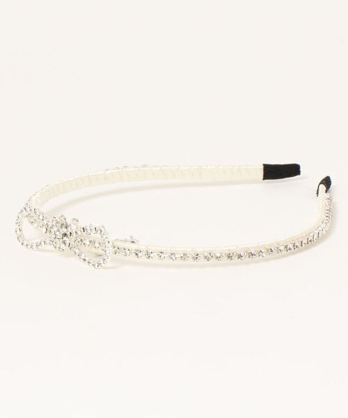 Swankiss(スワンキス)の「SX bijous headband(カチューシャ・レディース・シルバー・FREE)」の2枚目の写真