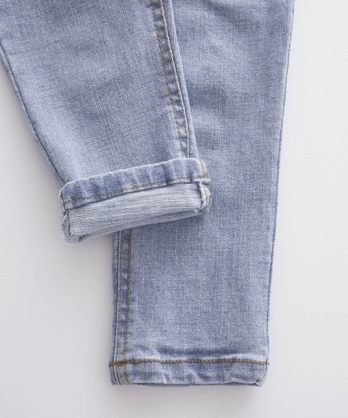 ＆yam（アンドヤム）の「デニムスキニーパンツ（デニムパンツ・キッズ・ブルー/ライトブルー/ブラック・100-110cm/110-120cm/120-130cm）」の9枚目の写真