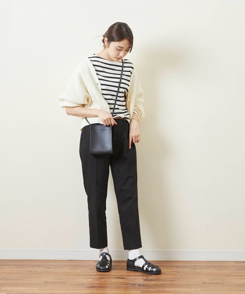 menue（メヌエ）の「レディース グルカフラットサンダル（サンダル・レディース・ブラック/アイボリー/ブラウン/グリーン/グレイッシュベージュ・3L/M/L/S/LL/XS）」の6枚目の写真