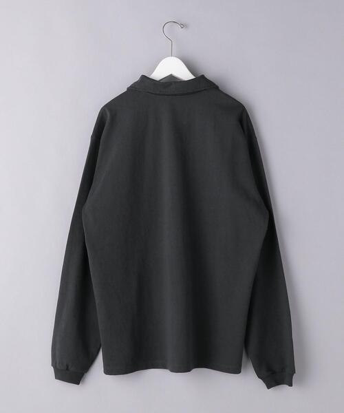 BLUE(ブルー)の「<BLUE(ブルー)> オーガニック ハーフジップスウェット(スウェット・メンズ・ホワイト/イエロー/ダークグレー・L/XL/S/M)」の20枚目の写真