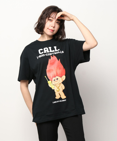 Trollsxland Emergency Tee Tシャツ カットソー Land By Milkboy ランドバイミルクボーイ のファッション通販 Zozotown