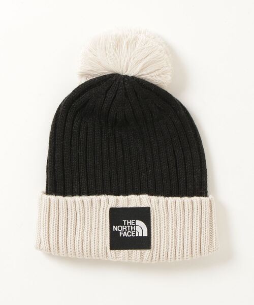 THE NORTH FACE（ザノースフェイス）の「THE NORTH FACE/ノースフェイス キッズ ビーニー ニット帽 NNJ41811（ニットキャップ/ビーニー・キッズ・ブラック/ネイビー/グレー/ブラウン・FREE）」の2枚目の写真