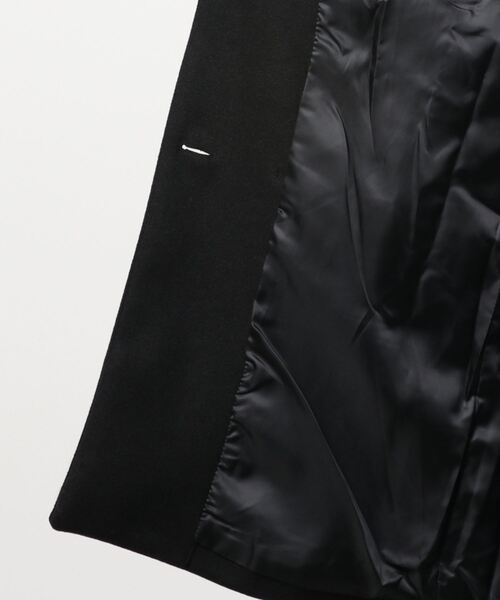 RUUX（ルーフ）の「あったか ダブル チェスターコート（チェスターコート・レディース・ブラック/ベージュ・M/L/XL/XXL/S）」の19枚目の写真