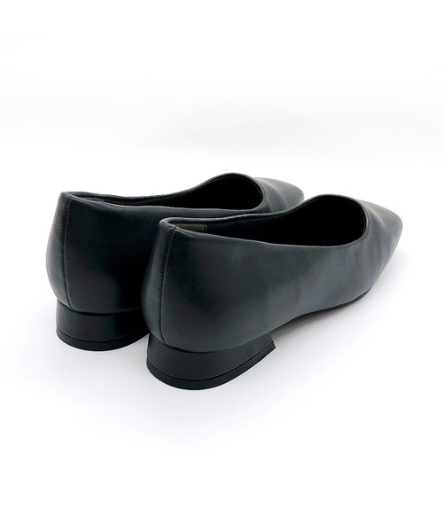 Noubel Voug Relax（ヌーベルヴォーグリラックス）の「ワイド スクエアトゥ ローヒール パンプス（パンプス・レディース・ブラック・S/M/L/LL/3L）」の14枚目の写真