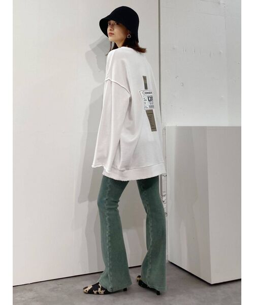 EMODA（エモダ）の「ニットフレアハット（ハット・レディース・ブラック・FREE）」の4枚目の写真