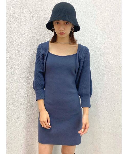 EMODA（エモダ）の「ニットフレアハット（ハット・レディース・ブラック・FREE）」の7枚目の写真