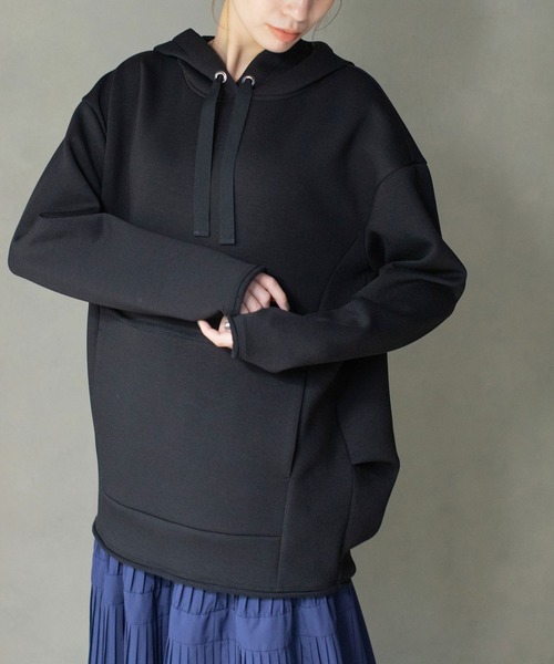 MARECHAL TERRE パーカー フルジップ アシメ オフホワイト MARECHAL TERRE パーカー フルジップ アシメ オフホワイト