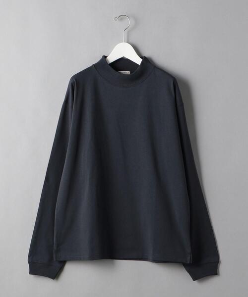 BEAUTY&YOUTH UNITED ARROWS（ビューティーアンドユースユナイテッドアローズ）の「BY モックネック カットソー（Tシャツ/カットソー・メンズ・ホワイト/ブラウン/ダークグレー・S/M/L/XL）」の12枚目の写真