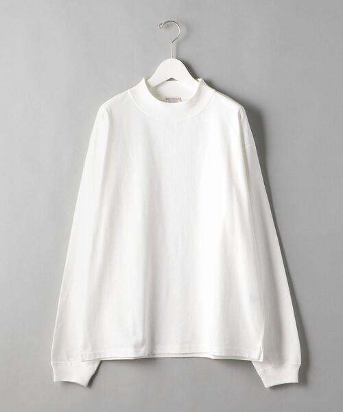 BEAUTY&YOUTH UNITED ARROWS（ビューティーアンドユースユナイテッドアローズ）の「BY モックネック カットソー（Tシャツ/カットソー・メンズ・ホワイト/ブラウン/ダークグレー・S/M/L/XL）」の18枚目の写真