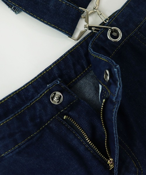 salle de bal POUR TOUS（サルデバルプールトゥス）の「【 ZOZO限定 】 デニムオーバーオール MEI（サロペット/オーバーオール・レディース・ブルー・FREE）」の11枚目の写真