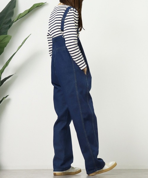 salle de bal POUR TOUS（サルデバルプールトゥス）の「【 ZOZO限定 】 デニムオーバーオール MEI（サロペット/オーバーオール・レディース・ブルー・FREE）」の14枚目の写真