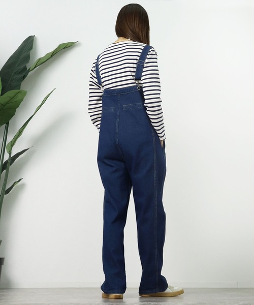 salle de bal POUR TOUS（サルデバルプールトゥス）の「【 ZOZO限定 】 デニムオーバーオール MEI（サロペット/オーバーオール・レディース・ブルー・FREE）」の15枚目の写真