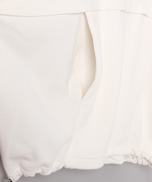 JEANASIS（ジーナシス）の「アノラックウラケフーディ/237397（パーカー・レディース・ライトグレー/ブラック/オフホワイト・FREE）」の14枚目の写真