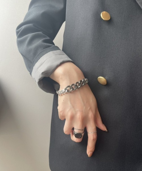 and cloud（アンドクラウド）の「Gradation Bracelet M（ブレスレット・レディース・シルバー/シルバー系その他・FREE）」の18枚目の写真