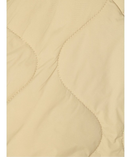 m.f.editorial（エムエフエディトリアル）の「エムエフエディトリアルレディース/m.f.editorial：Women　リバーシブル キルティングボアアウター（ブルゾン・レディース・カーキ/ベージュ・FREE）」の18枚目の写真