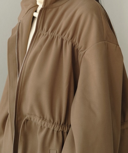 Bab(バブ)の「【WEB限定】ボアリバーシブルベスト付モッズコート(モッズコート・レディース・モカ/カーキ/ブラック・M)」の20枚目の写真