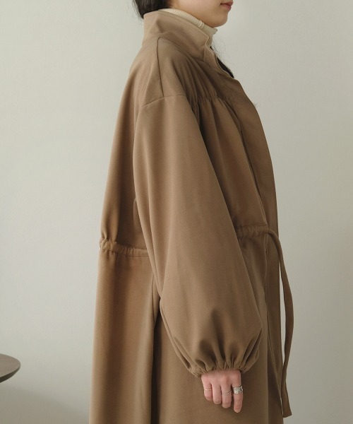 Bab(バブ)の「【WEB限定】ボアリバーシブルベスト付モッズコート(モッズコート・レディース・モカ/カーキ/ブラック・M)」の21枚目の写真