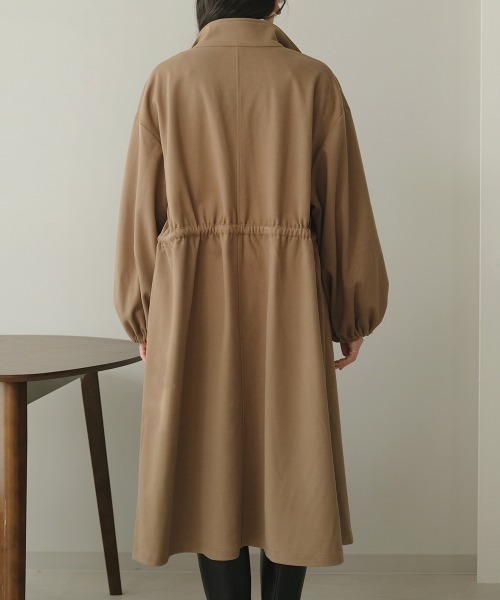 Bab(バブ)の「【WEB限定】ボアリバーシブルベスト付モッズコート(モッズコート・レディース・モカ/カーキ/ブラック・M)」の11枚目の写真