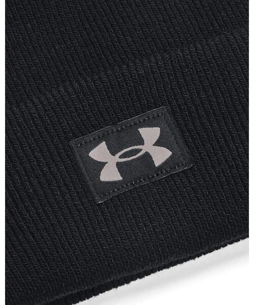 UNDER ARMOUR(アンダーアーマー)の「UAアラウンドタウン カフ ビーニー(トレーニング/レディース)(キャップ・レディース・グレー/ブラック・ONESIZE)」の4枚目の写真