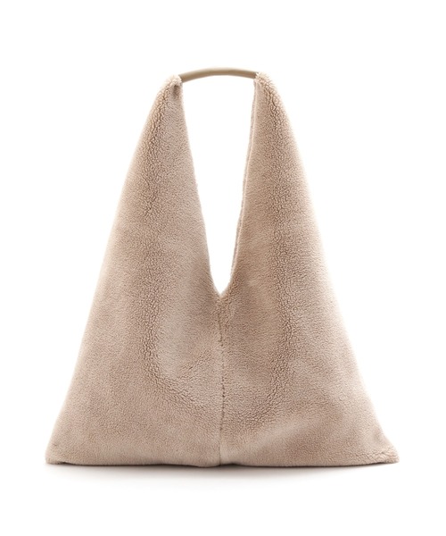 NATURAL BEAUTY BASIC（ナチュラルビューティーベーシック）の「テディフェイクファーワンショルダー（ショルダーバッグ・レディース・オフホワイト/ベージュ系その他2・ﾌﾘ-）」の10枚目の写真