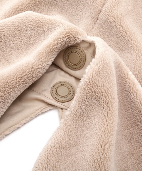 NATURAL BEAUTY BASIC（ナチュラルビューティーベーシック）の「テディフェイクファーワンショルダー（ショルダーバッグ・レディース・オフホワイト/ベージュ系その他2・ﾌﾘ-）」の13枚目の写真