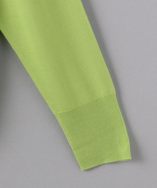 UNITED ARROWS（ユナイテッドアローズ）の「＜UNITED ARROWS＞ ウォッシャブル タートルネック ニット B（ニット/セーター・レディース・ブラック/ライム/オフホワイト・FREE）」の16枚目の写真